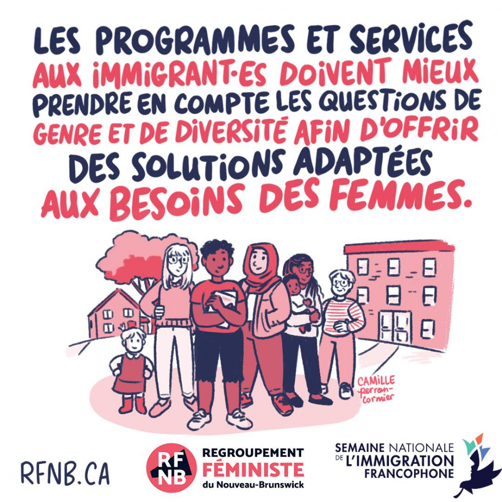 Les programmes et services aux immigrantes doivent mieux prendre en compte les questions de genre et de diversité afin d'offrir des solutions adaptées aux besoins des femmes.