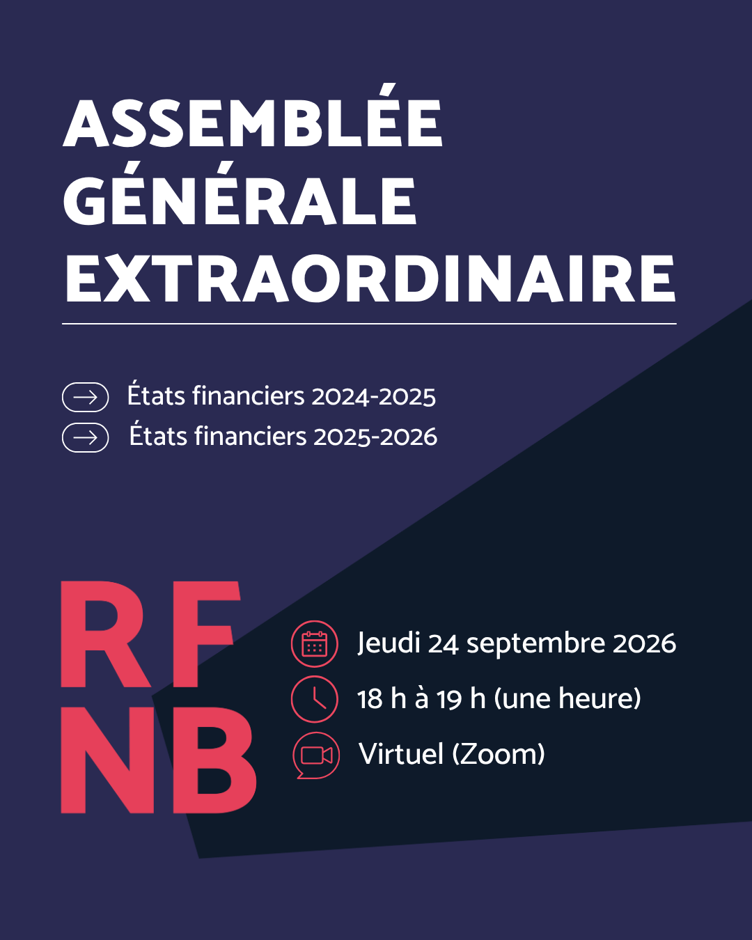 Assemblée générale extraordinaire